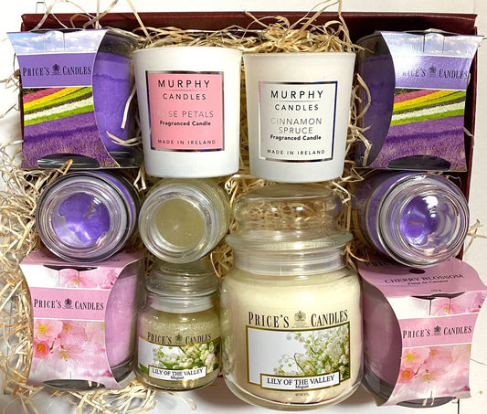 CANDLE HAMPER 4