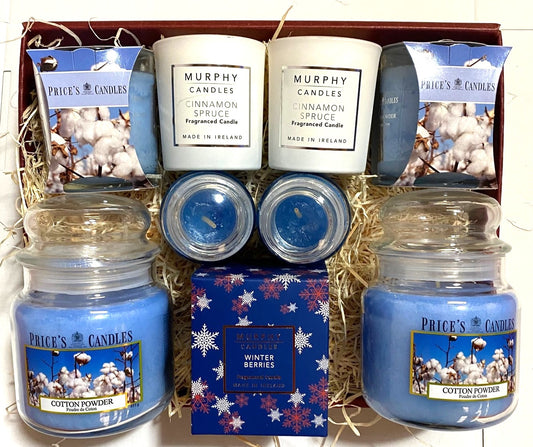 CANDLE HAMPER 6 CH6