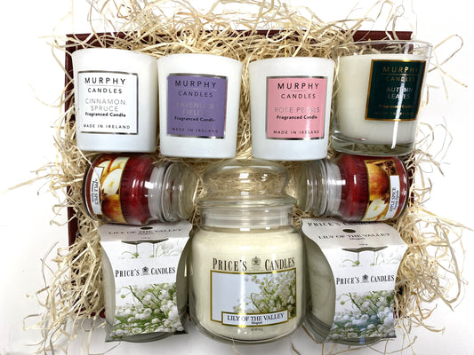 CANDLE HAMPER 8