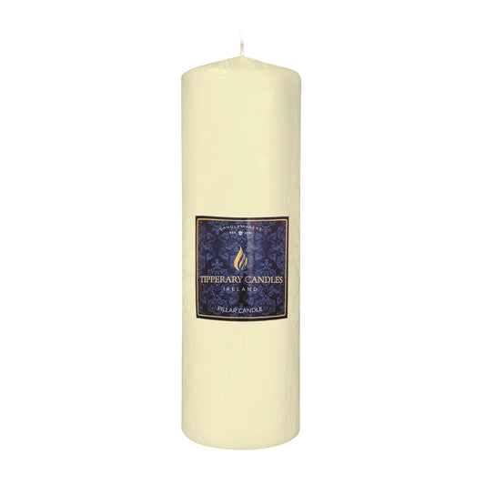 Ivory Pillar Candle - W70/H200 - 80hrs burning