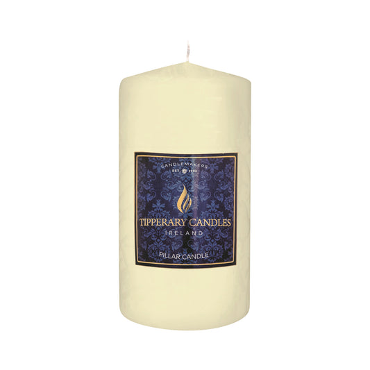 Ivory Pillar Candle - W70/H150 - 60hrs burning
