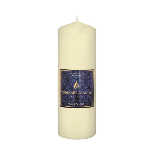 Ivory Pillar Candle - W80/H250 - 150hrs burning