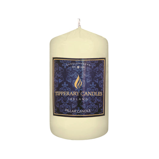 Ivory Pillar Candle - W80/H100 60hrs