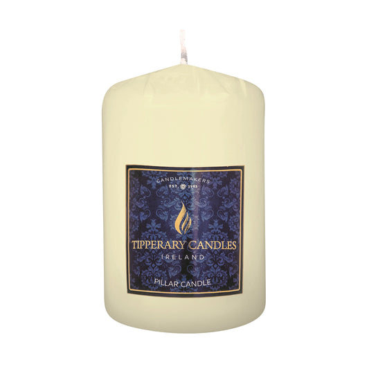 Ivory Pillar Candle - W100/H150 - 125hrs burning