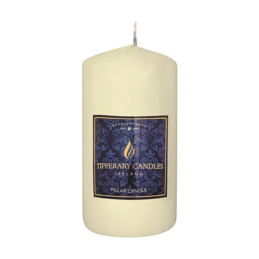 Ivory Pillar Candle - W100/H200 - 165hrs burning